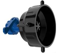 Tapa de enjuague de manguera de alcantarillado RV con válvula de flujo de agua ajustable y diseño único de pistola de presión para una limpieza profunda y sellado seguro