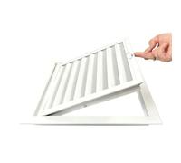 Tapa de escotilla de acceso blanca para pared para exteriores e interiores，Panel de acceso con marco de aluminio，resistente al fuego para puertas de inspección de tuberías y cableado(28x40in/71x102cm)