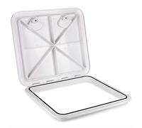 Tapa de escotilla de cubierta anti-UV, tapa de escotilla de cubierta marina cuadrada Yacht RV Boat Accessories 460x510mm/18.1x20.1in RE-460-510