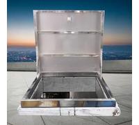 Tapa de escotilla de Mantenimiento, Ventana de visualización del Techo, escotilla de Acceso al Techo Grande, tragaluz con pestillo, Tapa de escotilla de Escape de Techo de Acceso Personaliza
