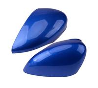 Tapa de espejo cubierta de ala lado derecho del vehículo 1 Uds 25 * 11cm accesorios piezas azul oscuro aptas para Ford Fiesta MK7 08-17 Tapa de cubierta de espejo