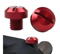 Tapa de espejo de aluminio - Juego de de pernos de tornillo mecanizados en dos piezas para orificios de puntos de montaje, instalación de de cubierta ciega para espejos ret