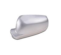 Tapa de espejo retrovisor, carcasa de cubierta de espejo lateral de ala apta para Golf 4, MK4, Bora 1998-2004, accesorios de coche, cromo plateado-plateado_Left