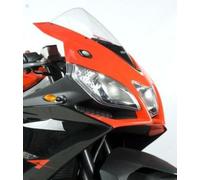 Tapa de espejo retrovisor R&G RACING - negro Aprilia RS4 125/RSV4 RR/RF