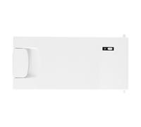 Tapa de evaporador para congelador Candy 49122694 con junta, blanca 410 mm