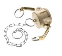 Tapa de extremo de acoplamiento de latón Camlock DN 32 (1 1/4'') Tipo DC MIL-C-27487