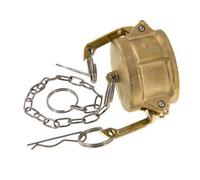 Tapa de extremo de acoplamiento de latón Camlock DN 50 (2'') Tipo DC MIL-C-27487