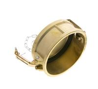 Tapa de extremo de acoplamiento de latón Camlock DN 90 (4'') Tipo DC MIL-C-27487