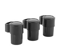 Tapa de Extremo de Saxofn Alto de 3 Piezas, Tapones de Plstico ABS que Evitan Daos por Flexin, Proteccin contra el Polvo y la Humedad para Tubos Rectos Curvos