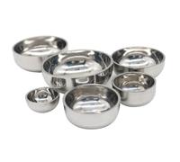Tapa de extremo de soldadura sanitaria de acero inoxidable SS304 OD19mm-159mm Accesorios de tapón de tapa de extremo de tubería hechos en casa(108mm)