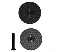 Tapa de fibra de carbono para bicicleta de carretera de 1 1/8, diseño ultraligero con tornillos de titanio (tapa 3K UD + tornillo de titanio)