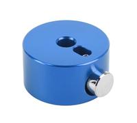 Tapa de fijación de platillos de tambal, aluminio de aleación exterior exterior capilla cimbal cimbal capó rápido para penetración (rojo) (BLUE)