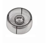 Tapa de filtro de café de goteo manual para cafeteras - Tapa de filtro de resina con diseño de doble anillo para distribución uniforme del agua, 11,5 x 5 cm, transparente