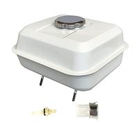 Tapa de filtro de combustible Carkio compatible con Honda GX140 GX160 5,5CV GX200 6,5CV, accesorios para motocicleta (blanco)