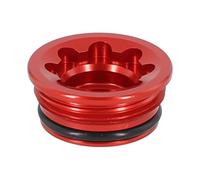 Tapa de freno de disco hidráulico de diseño eficiente para Hope Tech 3 V4 Big compatible con varias bicicletas (rojo)