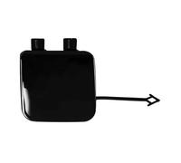 Tapa de Gancho de Remolque Coche para Audi A4 B9 2017-2019 8W5807441 8W5807441GRU, Parachoques Delantero Cubierta de Enganche Exterior Protección Accesorios,B/Black