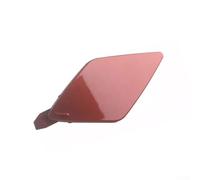 Tapa de gancho de remolque para parachoques delantero compatible con XC60 2018-2021, repuesto ABS pintado, protege la apertura del gancho de remolque (rojo)