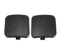 Tapa de Gancho de Remolque para Parachoques Delantero Izquierdo y Derecho Tapa de plástico Negra para Toyota RAV4 2009-2013