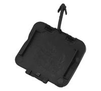 Tapa de gancho de remolque para parachoques delantero, tapa de remolque para Serie 5 E39 (2001-2003), material ABS, negro sin pintar, reemplazo directo OEM 51118212527