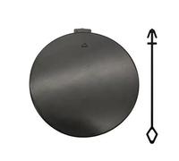 Tapa de Gancho de Remolque para Parachoques Delantero y Trasero de Coche para BMW X6 F16 M-Sport 2014 2015 2016 2017 2018 2019 51118065933 51128056540 (Delantero Cian)