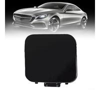 Tapa de gancho de remolque para parachoques trasero, para Clase S W221 (2010-2013), plástico ABS, negro, accesorio de ajuste de parachoques compatible con OEM
