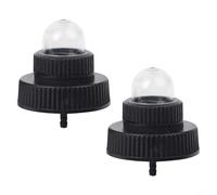 Tapa de gas de combustible reemplazable para bombilla de imprimación para motosierras Homelite XL, Super 2, 192, 200, 180, entrada de 7/64 pulgadas, sin construcción, para poderes exteriores de larga