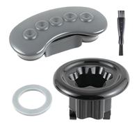 Tapa de goma de contacto para Thermomix TM31, junta de motor para Thermomix TM31, embrague de motor para robot de cocina Thermomix TM31, junta y cepillo de limpieza