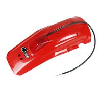 Fender Trasero UFO Enduro Compatible Con Honda XR 600R 88-02 Rojo