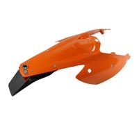 Guardabarros trasero con piloto ufo ktm naranja kt03081-127 para moto repuestos