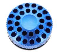 Tapa de Horquilla de Bicicleta Profesional Azul para Horquilla Delantera | Instalación sin Herramientas, Aleación de Aluminio, Diseño Hueco y Engrosado, para Mantenimiento y Montaña