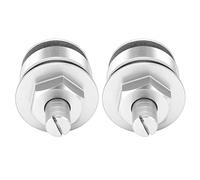Tapa de Horquilla de Precarga, Ajustadores de Amortiguador Delantero de Metal para CB400, 2 uds. (Plata)