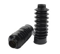 Tapa de Horquilla Moto Ajuste para Harley Davidson Softail FXST Dyna FXDWG FXWG, Botas de Horquilla Delantera para Motocicleta, Cubiertas Goma Fundas de Horquillas para Motos