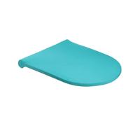 Tapa de inodoro antideslizante Juego de 4 fundas antipolvo for inodoro, juego de temporada antideslizante con correa elástica, Color sólido for baño estilo hogareño(Green)