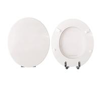 Tapa de inodoro como original Wind Vitruvit madera recubierta de resina de poliéster blanco by HYDRO HOME