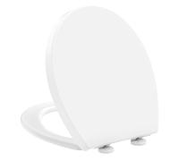 Tapa de inodoro con dispositivo de descenso automático, asiento de inodoro YEAUPE PRO con función de liberación rápida y cierre suave, tapa de inodoro con bisagras ajustables, asiento de inodoro