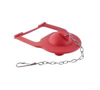 Tapa de inodoro de goma de silicona, repuesto para válvulas de descarga de 2 pulgadas, compatible con modelos de fábulas, flores, laureate, rosario, rojo