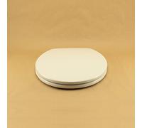 Tapa de inodoro para HATRIA ERIKA PRO TERMOINDUCIENTE BLANCO cremallera inoxidable normal o ralentizada soft close