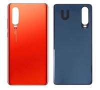 Tapa DE LA BATERIA para Huawei P30 Cubierta Trasera Cristal DETRAS Naranja