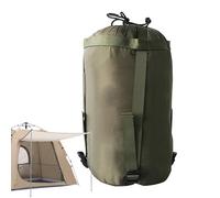 Tapa de la bolsa de dormir: bolsa de compresión impermeable, saco de almacenamiento | Almacenamiento de sacos de dormir de mochilero de nylon para aventuras para acampar con diseño fácil de transporte