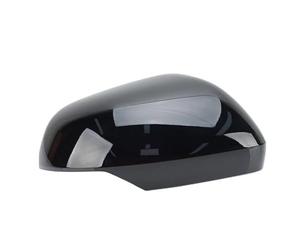 Tapa De La Carcasa Del Espejo Lateral Para Mitsubishi Para Triton L200 2019 2020 2021 Cubierta Retrovisor Puerta Espejo exterior Protector marco(Negro derecho)