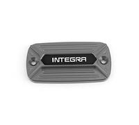 Tapa De La Copa De Aceite De La Tapa Del Tanque De Líquido Del Depósito Del Freno Delantero CNC Para H INTEGRA 700 750 750S 750D NC7 DCT 2012-2018(Gris)