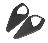 Tapa de la Cubierta del Altavoz Interior, Instalación de Pasta de Alta Resistencia Puerta Interior Cubierta del Altavoz de Sonido Fibra de Carbono Seca Textura Transparente a Prueba de (Mate)