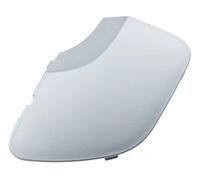 Tapa de la cubierta del gancho de remolque for Renault for Dacia Duster 2018-2023, cubierta del parachoques trasero negro plateado, se adapta a los números de pieza 511651340R 511652463R(Silver)