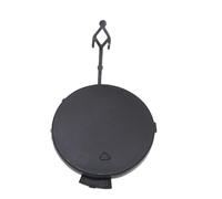 Tapa De La Cubierta Del Ojo Del Gancho De Remolque Del Parachoques Delantero Izquierdo/derecho Sin Pintar 51117074459 51117074460 Compatible Con BMW X6 E71 E72 2008-2014 (Color : Right side)