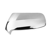Tapa De La Cubierta Espejo Retrovisor Lateral Coche Para Citroen C3 2008-2017 C4 Para Picasso 2006-2013 Negro Plateado(Glossy Chrome Left)