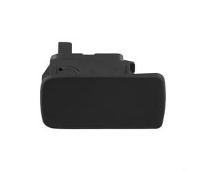 Tapa de la guantera Mango de pestillo 1K1857077B Cubierta lateral derecha para Golf MK5 MK6 para sagitar Negro (negro)