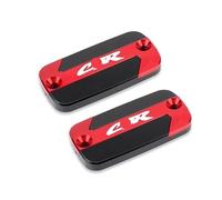 Tapa de la taza aceite del depósito líquido freno delantero CNC para motocicleta para CBR600F CBR600RR CBR900RR CBR929RR CBR954RR líquido Cilindro Freno Delantero Tapa Aceite