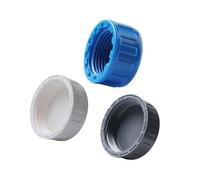 Tapa de la tubería Capa de la manguera Capa de la tapa rosca flexible Sellado de junta de la tapa a prueba de fuga para líneas de suministro de agua gris. 32mm