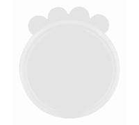 Tapa de lata ø 7,6 cm transparente