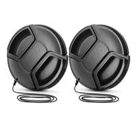 Tapa de lente Altura Photo de 49 mm (paquete de 2). Tapa de lente Canon para EOS M50, M2, M3, M5, M6, M10, M100, M200, R50 y R100 con EF-M 15-45